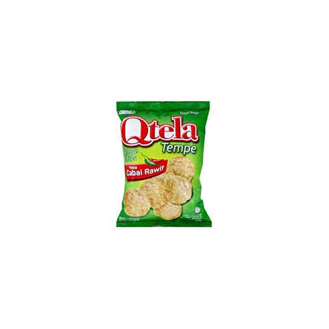 QTELA KERIPIK TEMPE CABE RAWIT 55gr